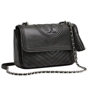 Tory Burch Leather Fleming Convertible Bag